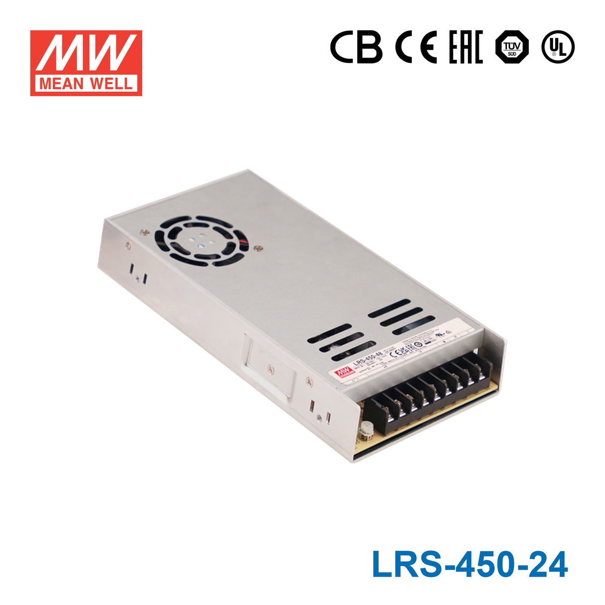 Mean Well LRS-450-24 Power Supply 450W 24V 18.8A