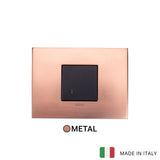 Vimar Arke Metal 1 Gang Switch - Brushed Copper - 16A - PHOTO 3