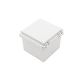 Boxco P-Series 150x150x120mm Plastic Enclosure, IP67, IK08, PC, Grey Cover, Molded Hinge and Latch Type - PHOTO 1