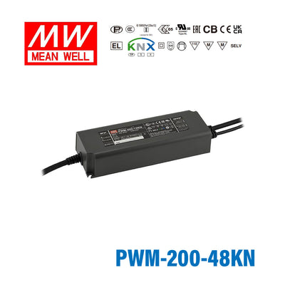 Mean Well PWM-200-48KN Power Supply 200W 48V KNX 4.17A
