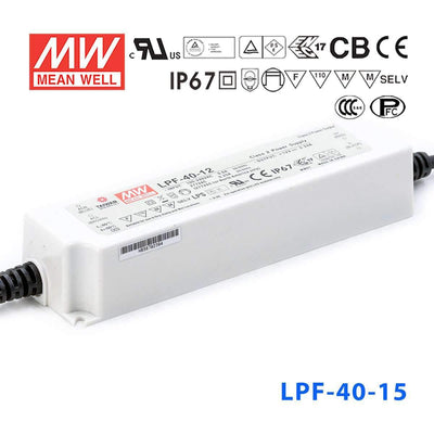 Mean Well LPF-40-15 Power Supply 40W 15V 2.67A