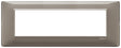 Vimar Plana Plate 7M Technopolymer Grey