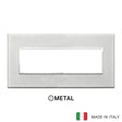 Vimar Eikon Evo Plate 7M Aluminium Grey