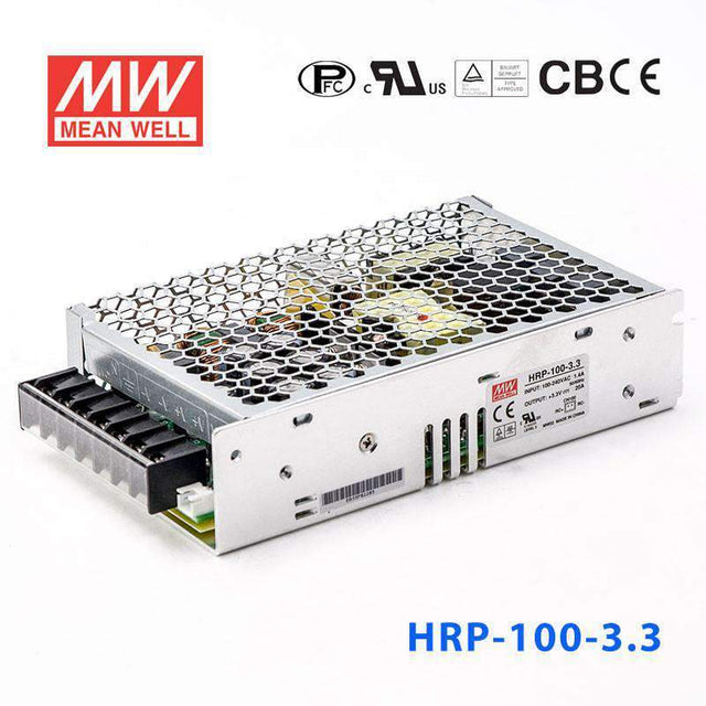Mean Well HRP-100-3.3  Power Supply 66W 3.3V 20A