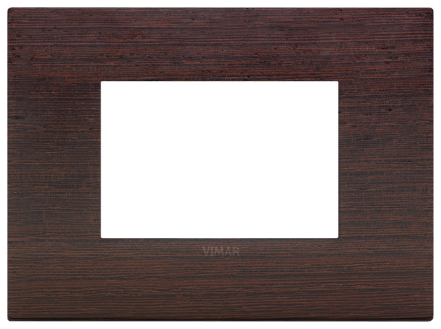 Vimar Arke Classic Plate 3M Wood Wenge