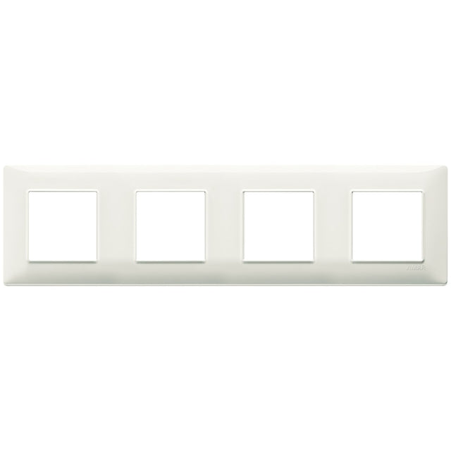 Vimar Plana Plate 8M Technopolymer Ivory
