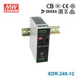 Mean Well XDR-240-12 High-End Ultra Slim Industrial Din Rail Power Supply 240W 12V 20A