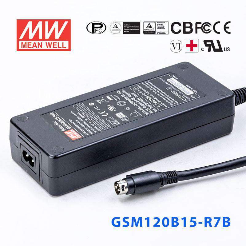 Mean Well GSM120B15-R7B Power Supply 105W 15V 7A