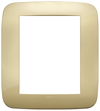 Vimar Arke Round Plate 8M Metal Gold