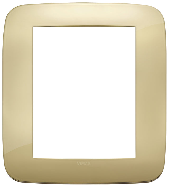 Vimar Arke Round Plate 8M Metal Gold