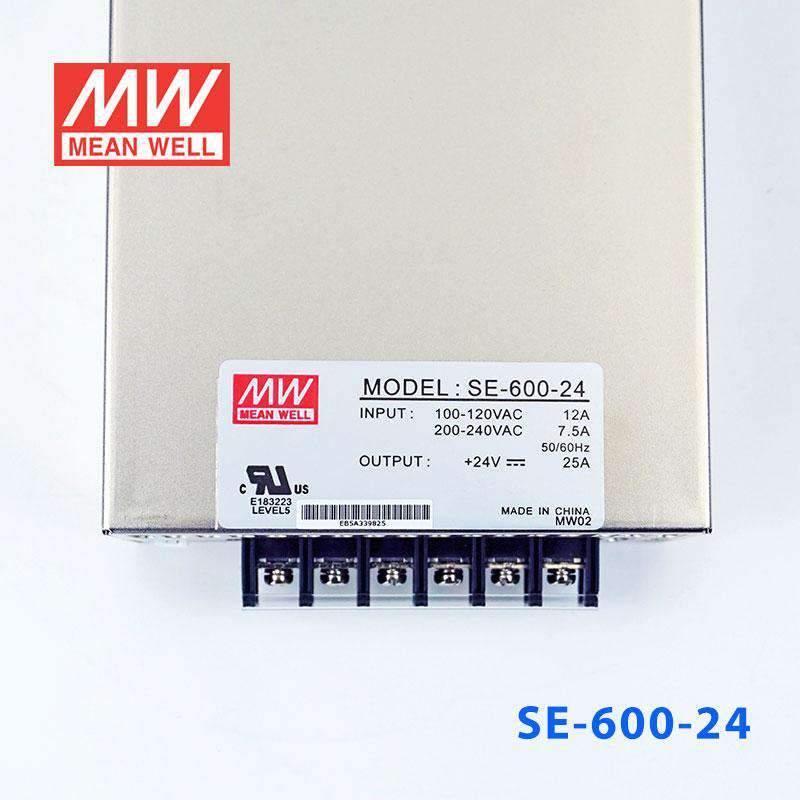 Mean Well SE-600-24 Power Supply 600W 24V 25A - PHOTO 2