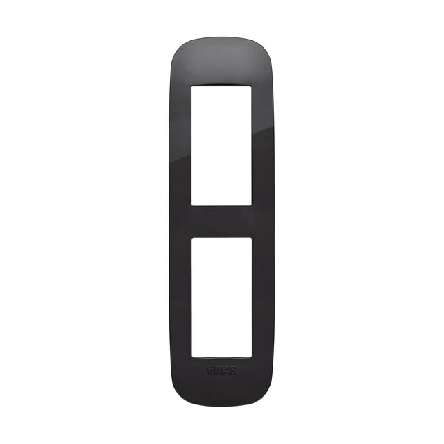 Vimar Arke Round Plate 2Mpan Technopolymer Black