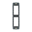 vimar VM-20627 Frame 2M for Panel Mounting Black