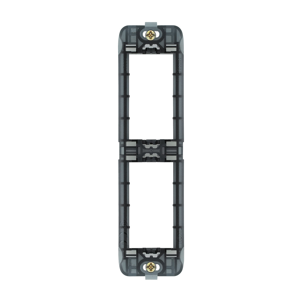 vimar VM-20627 Frame 2M for Panel Mounting Black