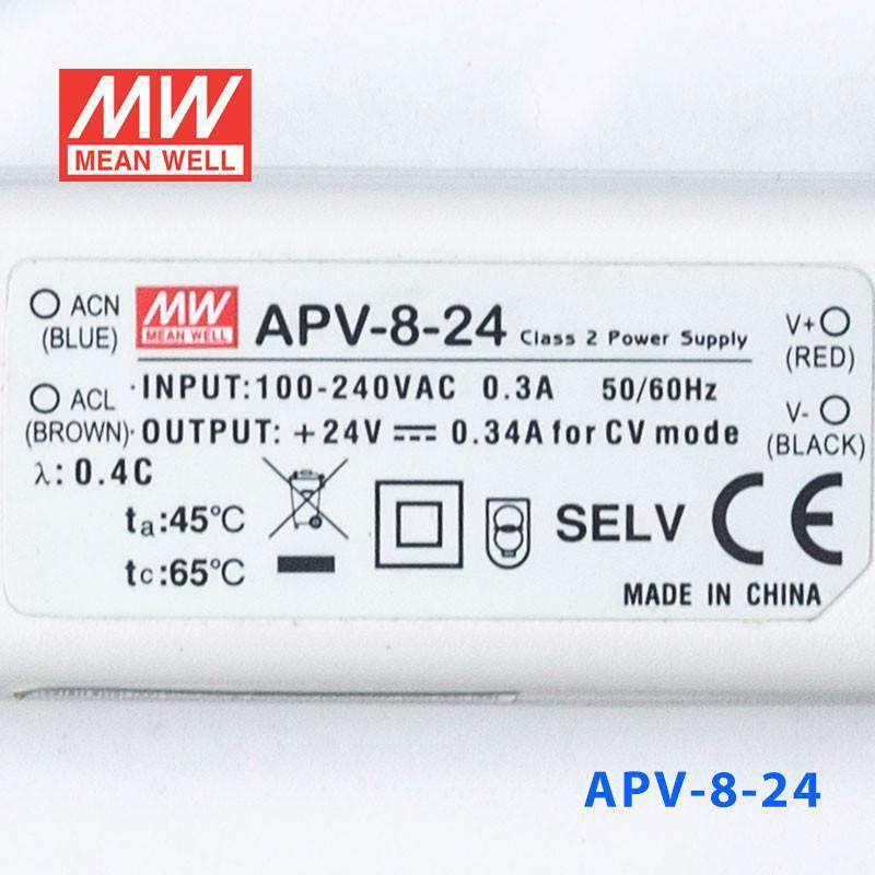 Mean Well APV-8-24 Power Supply 8W 24V - PHOTO 3