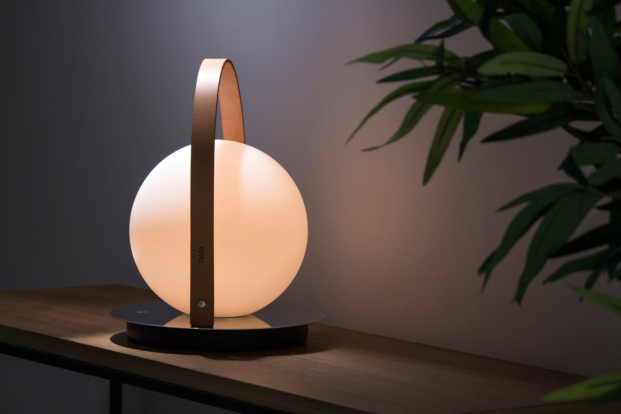 Pablo Table Bola Lantern Brass / Tan - PHOTO 21