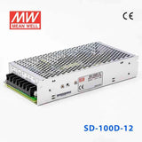 Mean Well SD-100D-12 DC-DC Converter - 100W - 72~144V in 12V out 8.5A