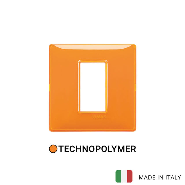 Vimar Plana Plate 1M Technopolymer Reflex Orange