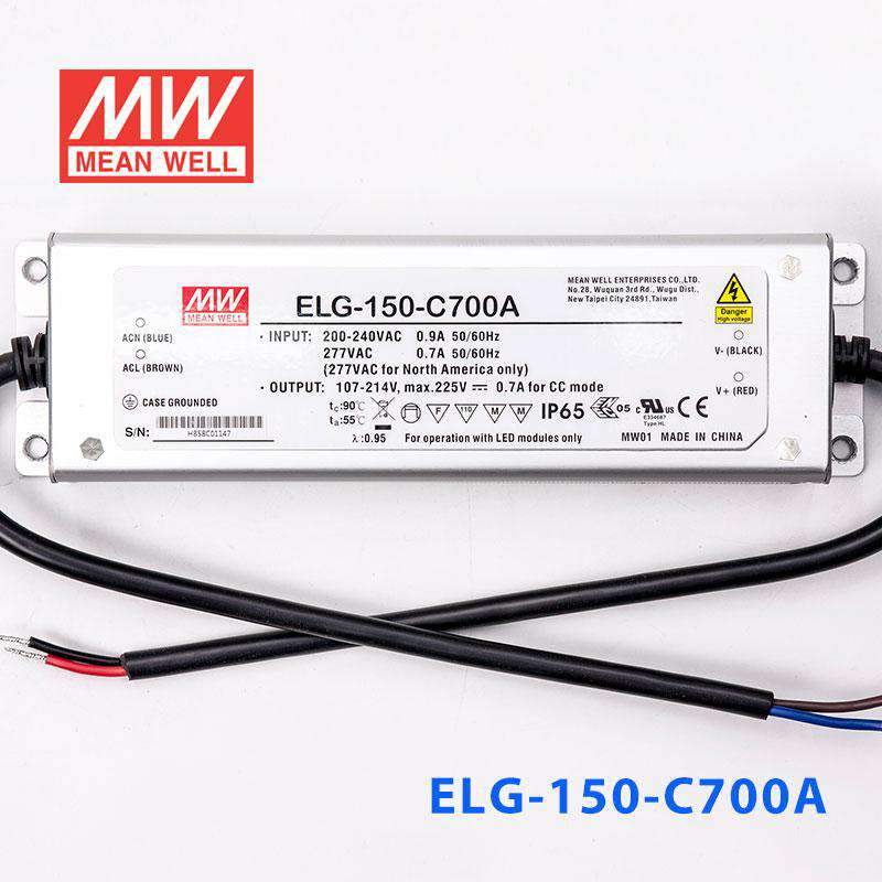 Mean Well ELG-150-C700A Power Supply 150W 700mA - Adjustable - PHOTO 2