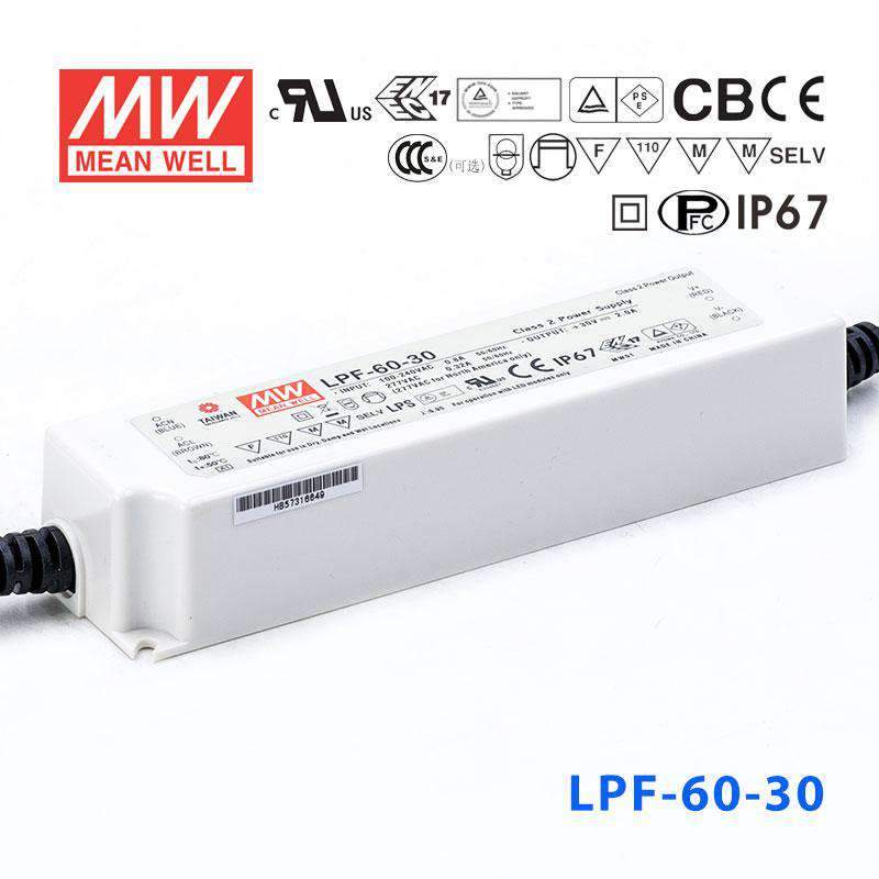 Mean Well LPF-60-30 Power Supply 60W 30V 2A