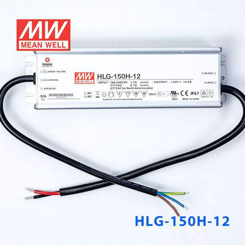 Mean Well HLG-150H-12 Power Supply 150W 12V 12.5A - PHOTO 2