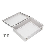 Boxco P-Series 300x400x120mm Plastic Enclosure, IP67, IK08, ABS, Grey Cover, Molded Hinge and Latch Type - PHOTO 3