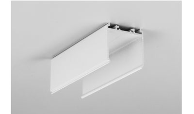 Archilight VARIO 08 Extrusion Profile Driver Cover - 2 Meter - White