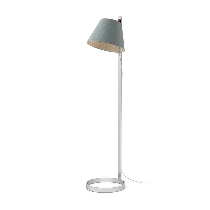 Pablo Floor Lana Arctic Blue-Grey / Chrome