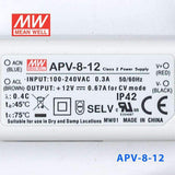 Mean Well APV-8-12 Power Supply 8W 12V 670mA - PHOTO 3