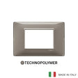 Vimar Plana Plate 3M Technopolymer Reflex Grey