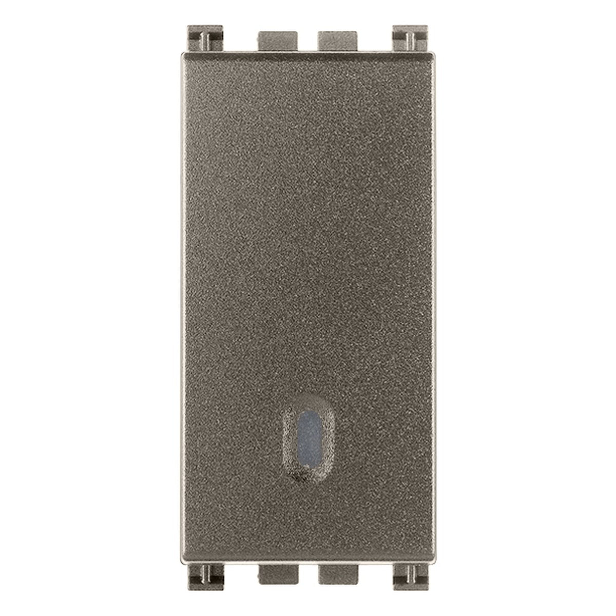 Vimar Arke 1P NO 10A Push Button Grey
