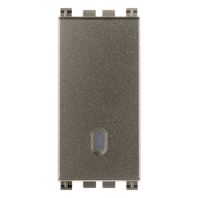 Vimar Arke 1P NO 10A Push Button Grey
