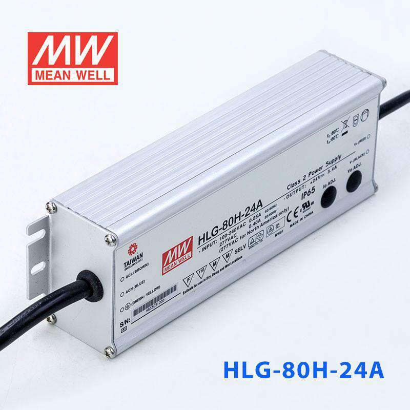 Mean Well HLG-80H-24A Power Supply 80W 24V - Adjustable - PHOTO 1