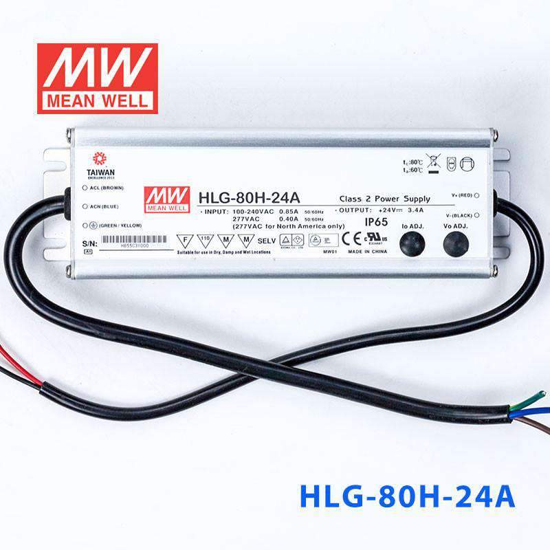 Mean Well HLG-80H-24A Power Supply 80W 24V - Adjustable - PHOTO 2