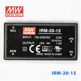 Mean Well IRM-20-15 Switching Power Supply 3W 15V 1.4A - Encapsulated - PHOTO 2