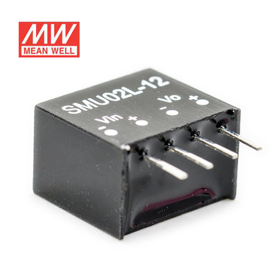 Mean Well SMU02L-15 DC-DC Converter - 2W - 4.5~5.5V in 15V out 133mA