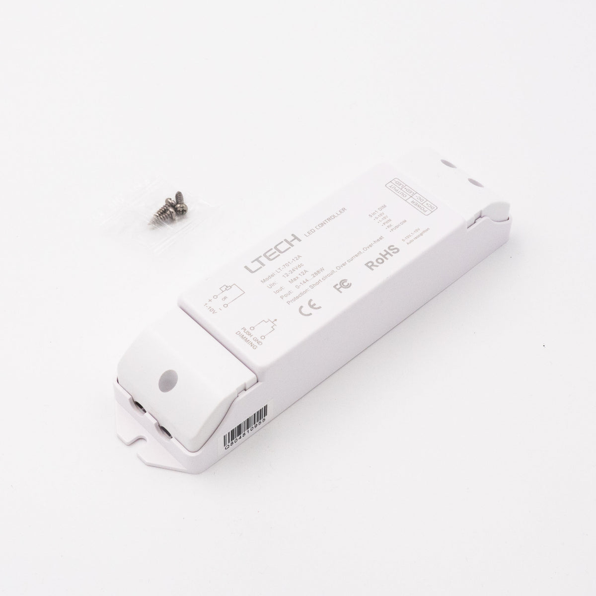 Ltech LT-701-12A Constant Voltage Controller - 0-10V/Push Dimmable - PHOTO 1