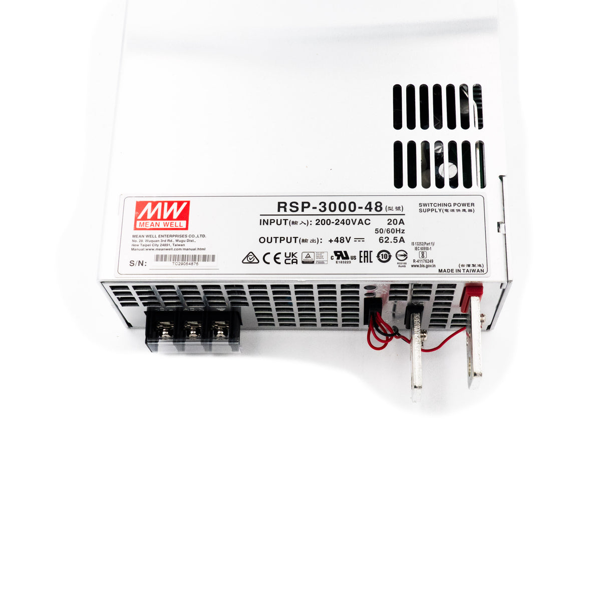 Mean Well RSP-3000-48 Power Supply 3000W 48V 62.5A - PHOTO 3
