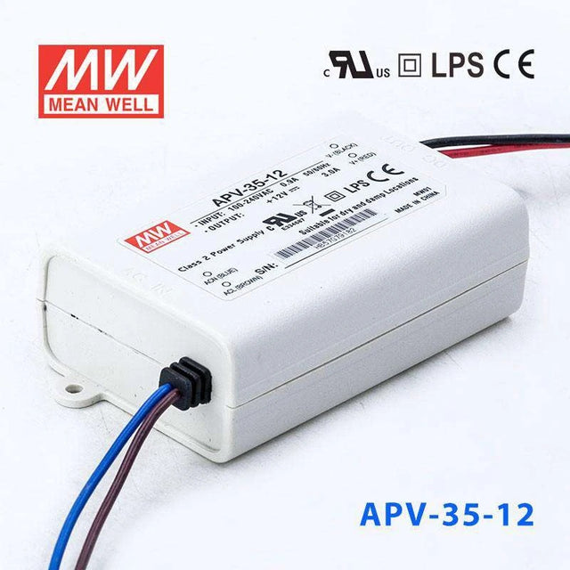 Mean Well APV-35-12 Power Supply 36W 12V 3A