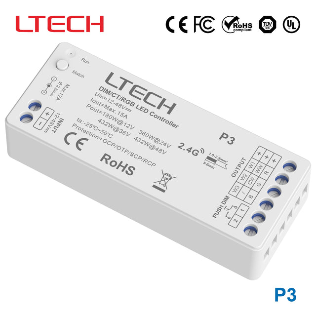 Ltech P3 432W LED Controller