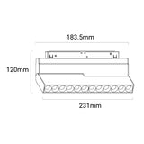 Archilight Bend 231C Black Tracklight Light 20W - PHOTO 2