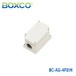 Boxco Terminal Box 4-pole 50x82x43mm, IP67, IK08, ABS, Grey Cover