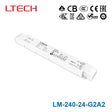 Ltech LM-240-24-G2A2 240W 24VDC CV 0-10V LED Driver 10A