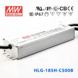Mean Well HLG-185H-C500B Power Supply 200W 500mA - Dimmable