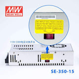 Mean Well SE-350-15 Power Supply 348W 15V - PHOTO 2