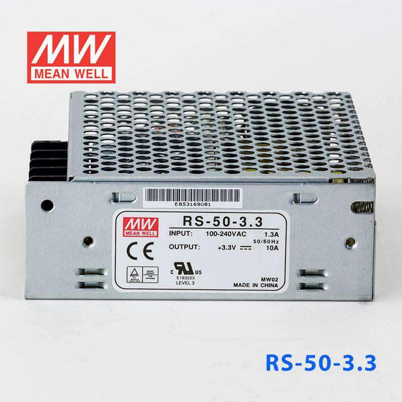 Mean Well RS-50-3.3 Power Supply 50W 3.3V - PHOTO 2