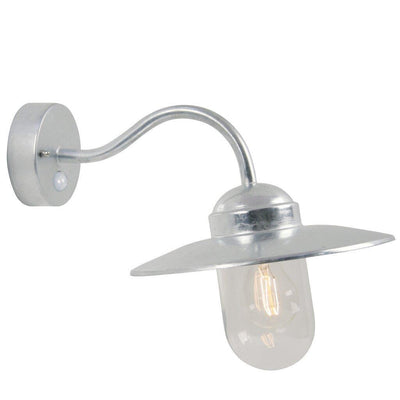 Nordlux Luxembourg Sensor Wall Light Galvanized