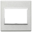 Vimar Eikon Evo Plate 3M Aluminium Grey