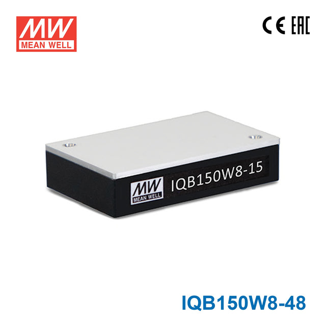 Mean Well IQB150W8-48 DC-DC Converter - 150W - 9~75V in 48V out 3.125A
