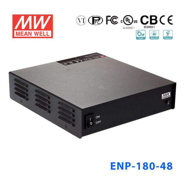 Mean Well ENP-180-48 Desktop Type Chargers 180W 55.2V 3.3A - Level VI Power Supply